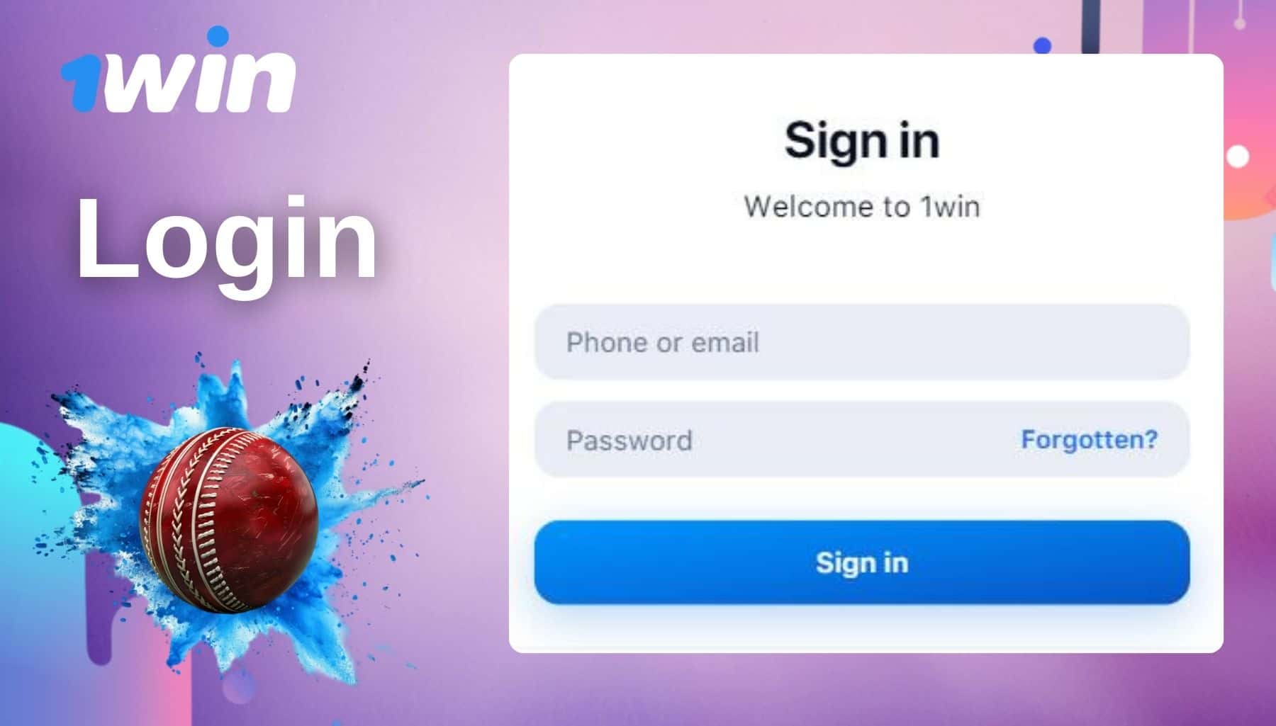 1Win India platform Login Guide