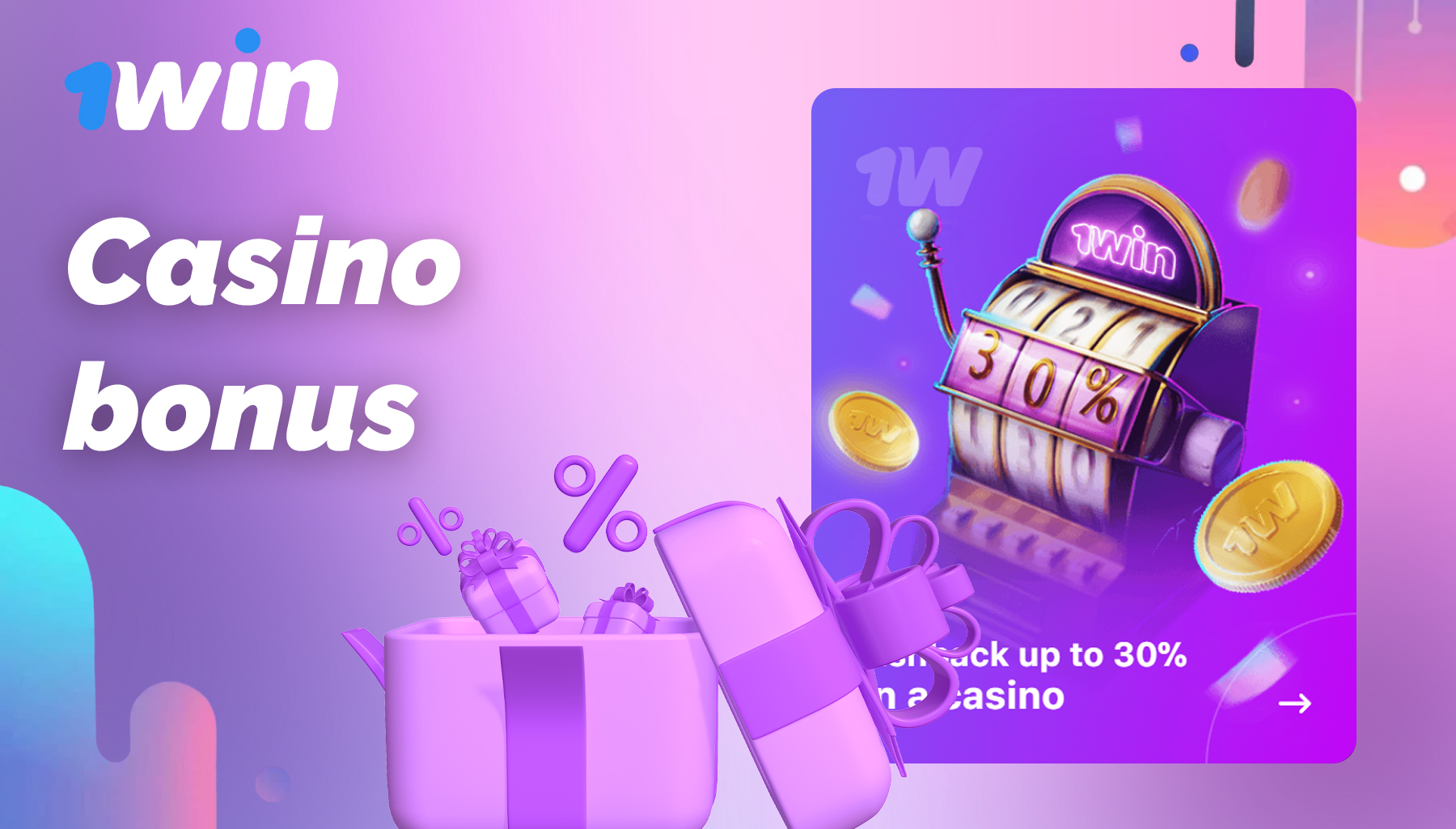 Bonuses and promo codes from 1Win for online casino fans