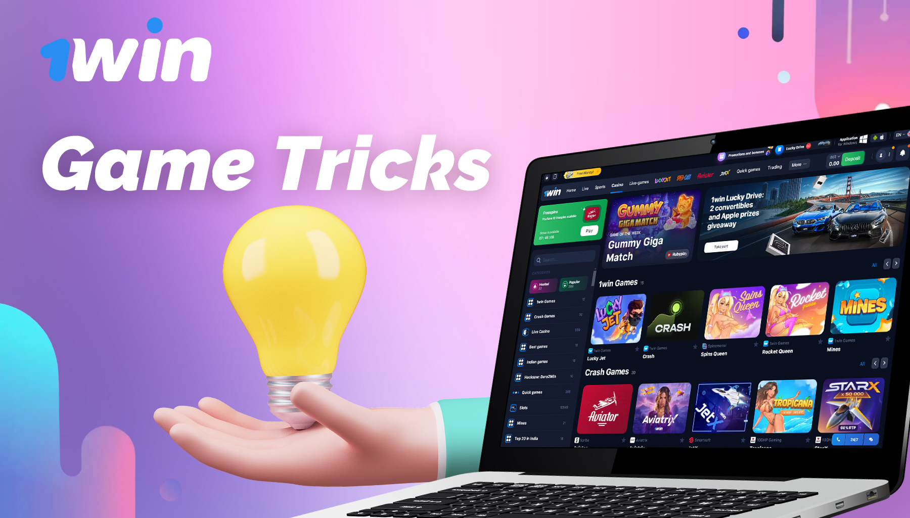 Useful tips for newcomers to 1win online casino games 